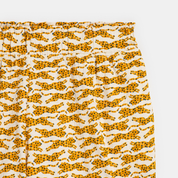 شورت واسع بطبعة نمر للفتيات